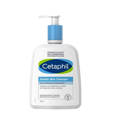 Cetaphil Lotion Nettoyante Peaux Seches et Sensibles 500ml – Soins hydratants et nourrissants / Hydratants peaux sèches | Cetaph