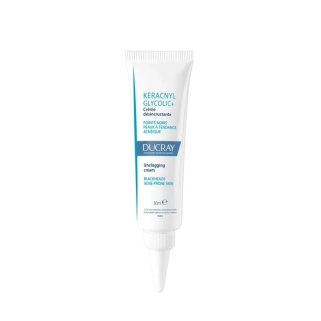 DUCRAY KERACNYL Glycolic+ Creme Desincrustante 30ml – Soins peau grasse, mixte et acné / Peaux à imperfections | KERACNYL - Visa