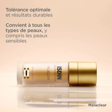 ISDIN Isdinceutics Melaclear Sérum Anti-tâches 30ml – Anti tâches / Serum anti tache | ISDIN - Visage Tunisie | Miral Parapharma