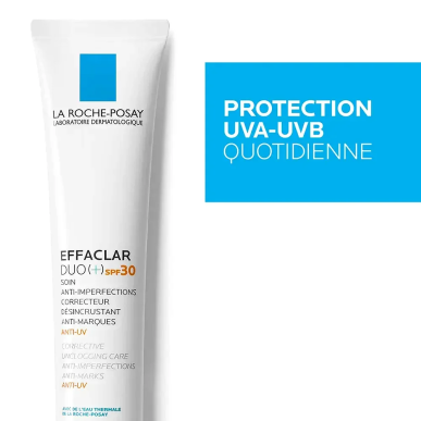 La Roche Posay Effaclar Duo+ SPF30 40ml – Soins peau grasse, mixte et acné / Peaux à imperfections | LA ROCHE POSAY - Visage Tun