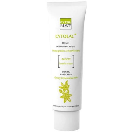 CYTOLNAT Cytolac 50ml – Soins peau grasse, mixte et acné / Peaux à imperfections | CYTOLNAT - Visage Tunisie | Miral Parapharmac
