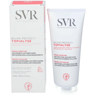 SVR Topialyse Baume Protect+ 200ml – Soins hydratants et nourrissants / Hydratants peaux sèches | Marque de confiance - Visage T