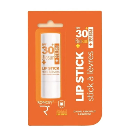 Roncey BioSun Lip Protection SPF30+ – Yeux et Lèvres / Sticks baumes lèvres et réparateurs | Roncey - Visage Tunisie | Miral Par