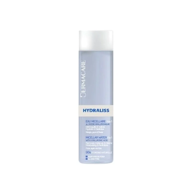 DERMACARE Hydraliss Eau Micellaire 4en1 L’acide Hyaluronique 200ml – Démaquillants, nettoyants visage / Eau micellaire, tonique,