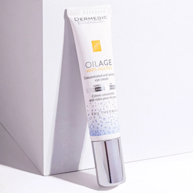 DERMEDIC Oilage Contour des Yeux Concentree Anti-Rides 15ml – Yeux et Lèvres / Anti-âge yeux | DERMEDIC - Visage Tunisie | Miral