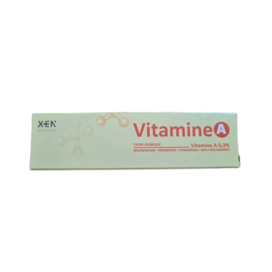 XEN Vitamine A Crème Dermique 0.3% | XEN - Visage Tunisie | Miral Parapharmacie