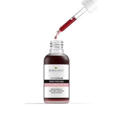 Biobalance Super Serum AHA Peeling Acide Glycolique 30ml – Masques visage et gommage | Biobalance - Visage Tunisie | Miral Parap