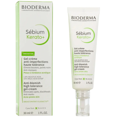 Bioderma Sébium Kerato+ Gel-Crème Anti-Imperfections 30ml – Soins peau grasse, mixte et acné / Peaux à imperfections | BIODERMA 