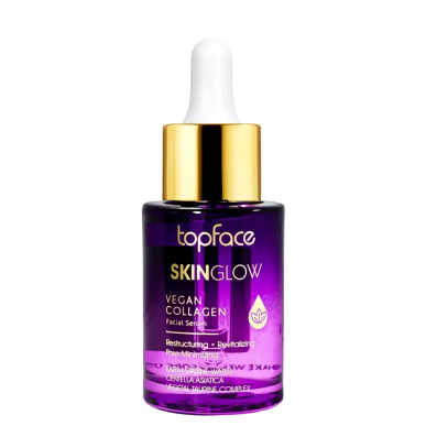 TOPFACE Skin Glow Vegan Collagene Serum Visage 30ml – Serums | Topface - Visage Tunisie | Miral Parapharmacie