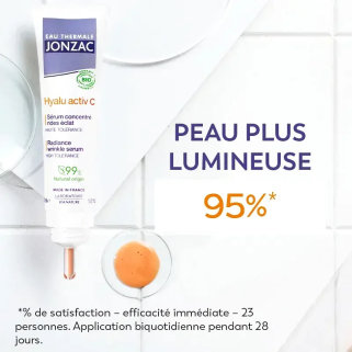 JONZAC HYALU ACTIV C Serum Concentre Rides Eclat 30ml