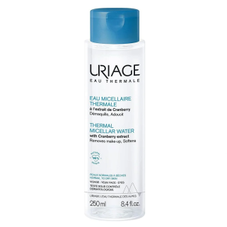 URIAGE Eau Micellaire Thermale Peaux Normales à Seches 250ml – Démaquillants, nettoyants visage / Eau micellaire, tonique,  | UR