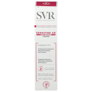 SVR Sensifine AR Crème Soin Anti-Rougeurs 40ml – Crème anti rougeurs - Rosacée et couperose | SVR - Visage Tunisie | Miral Parap