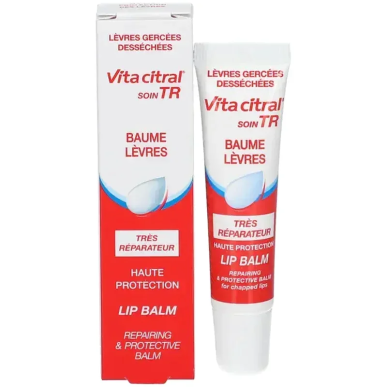 VITA CITRAL TR Baume à Lèvres 15ml – Yeux et Lèvres / Sticks baumes lèvres et réparateurs | VITA CITRAL - Visage Tunisie | Miral
