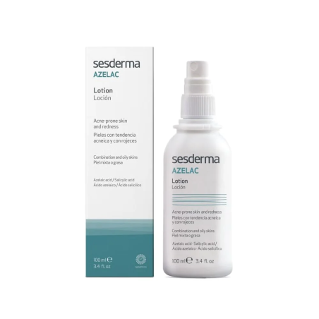 SESDERMA Azelac Lotion 100ml – Soins peau grasse, mixte et acné | SESDERMA - Visage Tunisie | Miral Parapharmacie
