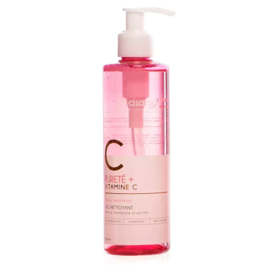 ALANIA Gel Nettoyant Purete + Vitamine C 250ml – Démaquillants, nettoyants visage / Gel, crème, huile | ALANIA - Visage Tunisie 