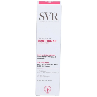 SVR Sensifine AR Creme Riche Anti-Rougeurs 40ml – Soins hydratants et nourrissants / Hydratants Peaux Atopique | SVR - Visage Tu