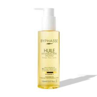 Byphasse Huile Démaquillante Douceur 150ml – Démaquillants, nettoyants visage / Gel, crème, huile | Byphasse - Visage Tunisie | 