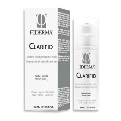 FIDERMA CLARIFID Serum Depigmentant Nuit 30ml – Soins hydratants et nourrissants / hydratants toutes peaux | Fiderma - Visage Tu