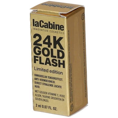 La Cabine 24K Gold Flash Édition Limitée 1 Ampoule – ÉCLAT DU TEINT | La Cabine - Visage Tunisie | Miral Parapharmacie