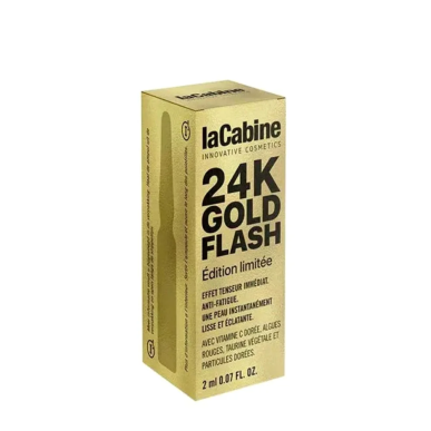 La Cabine 24K Gold Flash Édition Limitée 1 Ampoule – ÉCLAT DU TEINT | La Cabine - Visage Tunisie | Miral Parapharmacie