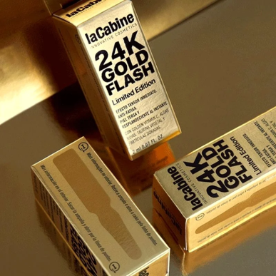 La Cabine 24K Gold Flash Édition Limitée 1 Ampoule – ÉCLAT DU TEINT | La Cabine - Visage Tunisie | Miral Parapharmacie