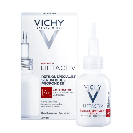 VICHY LiftActiv Retinol Specialist Sérum Rides Profondes 30 ml – soins anti-âge et anti-rides / Serum anti âge et ride pour l |