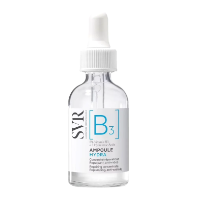 SVR Ampoule B HYDRA [B3] – Concentré Repulpant Anti-rides 30ML – Soins hydratants et nourrissants / Hydratants peaux sèches | SV