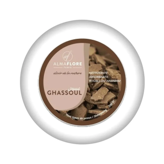 ALMAFLORE Ghassoul 200 gr – Masques visage et gommage | ALMAFLORE - Visage Tunisie | Miral Parapharmacie
