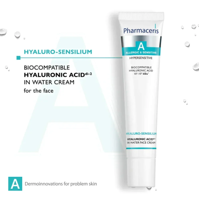 Pharmaceris A Hyaluro Sensilium Creme Acide Hyaluronique 40ml – Soins hydratants et nourrissants | Pharmaceris - Visage Tunisie 