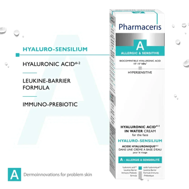 Pharmaceris A Hyaluro Sensilium Creme Acide Hyaluronique 40ml – Soins hydratants et nourrissants | Pharmaceris - Visage Tunisie 