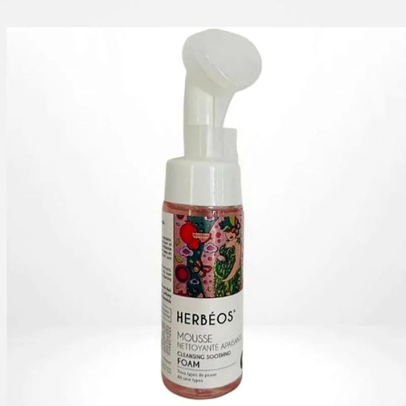 HERBÉOS Mousse Nettoyante Apaisante 170 ml [Femmes Enceintes & Allaitantes]