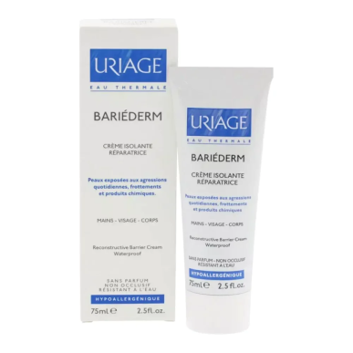 Uriage Bariéderm Crème Isolante Réparatrice 75ml – Soins hydratants et nourrissants | URIAGE - Visage Tunisie | Miral Parapharma