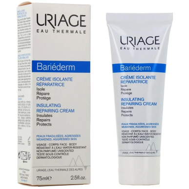 Uriage Bariéderm Crème Isolante Réparatrice 75ml – Soins hydratants et nourrissants | URIAGE - Visage Tunisie | Miral Parapharma