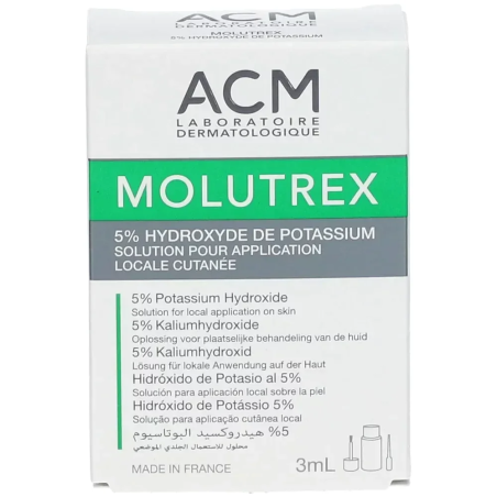 ACM Molutrex 3ml – Soins peau grasse, mixte et acné / Soins Spécifiques | ACM - Visage Tunisie | Miral Parapharmacie