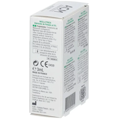 ACM Molutrex 3ml – Soins peau grasse, mixte et acné / Soins Spécifiques | ACM - Visage Tunisie | Miral Parapharmacie