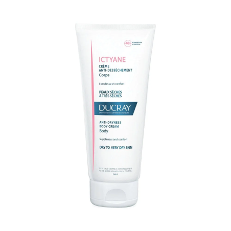 Ducray Ictyane Crème Émolliente Nutritive Visage et Corps 200ml – Soins hydratants et nourrissants | DUCRAY - Visage Tunisie | M