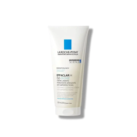 La Roche Posay Effaclar H Iso-Biome Crème Lavante Hydratante Apaisante 200ml – Soins peau grasse, mixte et acné / Soins Spécifiq