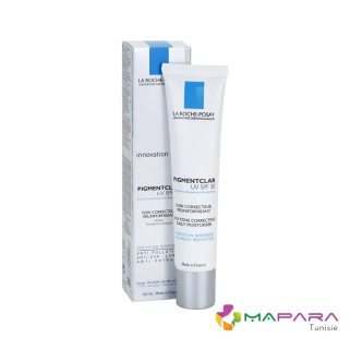 LA ROCHE POSAY Pigmentclar Soin Jour SPF30 40ml – soins anti-taches et dépigmentants | LA ROCHE POSAY - Visage Tunisie | Miral P
