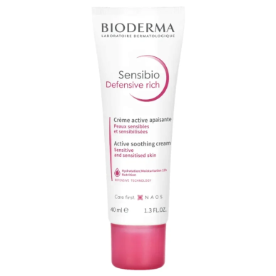 Bioderma Sensibio Defensive Crème Hydratante Apaisante 40ml – Soins hydratants et nourrissants | BIODERMA - Visage Tunisie | Mir