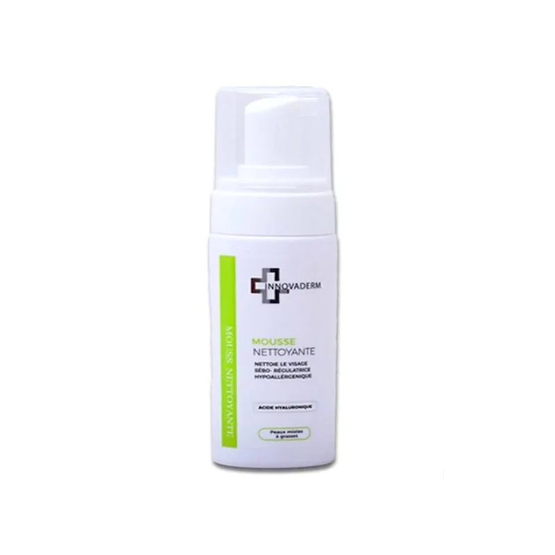 INNOVADERM Mousse Nettoyante Peau Mixte à Grasse 150 ml