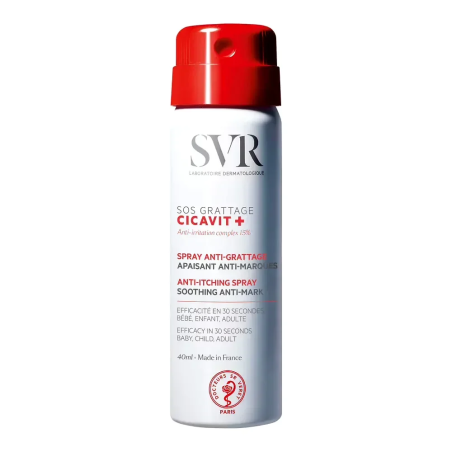 SVR Cicavit+ SOS Grattage 40ml – Soins peau grasse, mixte et acné / Soins Spécifiques | SVR - Visage Tunisie | Miral Parapharmac
