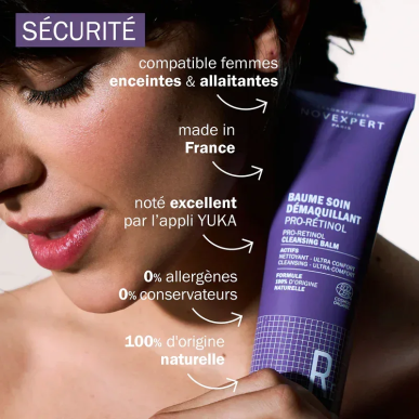 Novexpert Pro Retinol Baume Soin Démaquillant 150ml – Démaquillants, nettoyants visage | NOVEXPERT - Visage Tunisie | Miral Para
