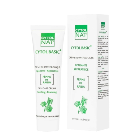CYTOL Basic Creme Apaisante Reparatrice 50ml – Soins apaisants | CYTOLNAT - Visage Tunisie | Miral Parapharmacie