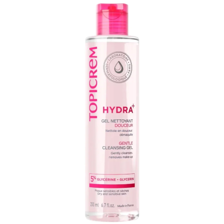 Topicrem Ultra-Hydratant Gel Nettoyant Douceur 200ml – Démaquillants, nettoyants visage / Gel, crème, huile | TOPICREM - Visage 