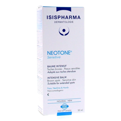 Isispharma Neotone Sensitive Baume Intensif 30ml – Anti tâches | Isispharma - Visage Tunisie | Miral Parapharmacie