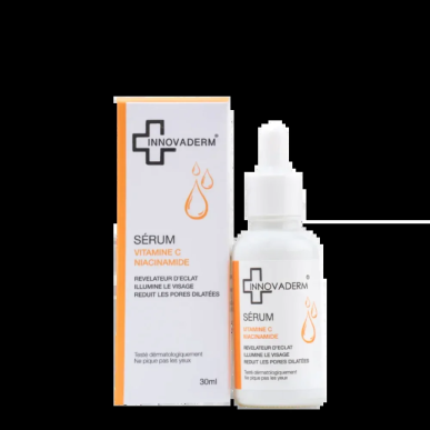Innovaderm Serum Vitamine C + Niacinamide 30ml – Serums | INNOVADERM - Visage Tunisie | Miral Parapharmacie