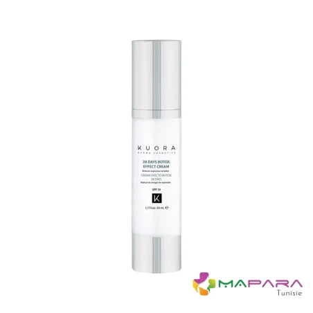 Kuora Crème Fluide Effet Botox 50 ml – soins anti-âge et anti-rides / Premières Rides | KUORA - Visage Tunisie | Miral Parapharm