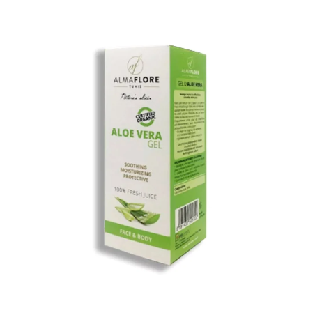 ALMAFLORE Gel D’aloe Vera 90ml – Soins apaisants | ALMAFLORE - Visage Tunisie | Miral Parapharmacie