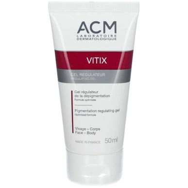ACM VITIX Gel Régulateur de la Dépigmentation 50ml – soins anti-taches et dépigmentants | ACM - Visage Tunisie | Miral Parapharm