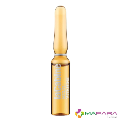 La Cabine Multivitamines 1 Ampoule | La Cabine - Visage Tunisie | Miral Parapharmacie